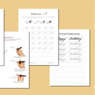 數碼 西洋書法 大寫 練習 Uppercase Pentel Brush Pen 舒壓 禮品