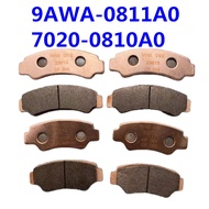 2pcs Front and 2pcs Rear SINTERED Brake Pads ASSY 9AWA-0811A0 &7020-0810A0 For CFMoto NEW 800CC 850 