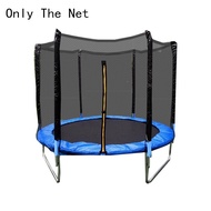 8Ft Trampoline Enclosure Durable Safe Nylon Trampoline Protection Net for Outdoor Children Injury Pr