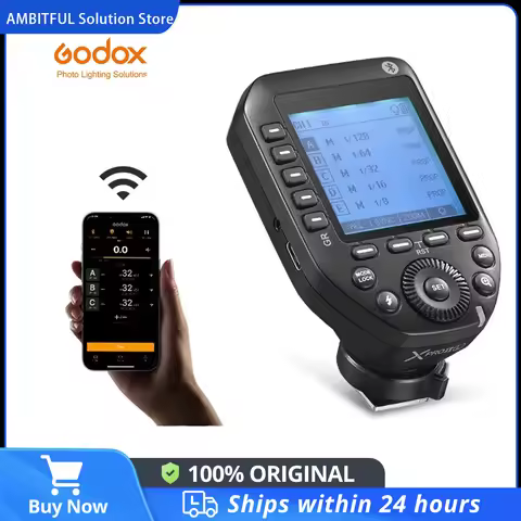 Godox XPROII XPRO II C/F/N/S TTL HSS Transmitter 2.4G 1/8000S Wireless Flash Trigger LCD Screen for 