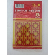 M’sia 1 Board 8shots Plastic Disc Cap