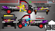 Decal Gran Max Wanita Anime