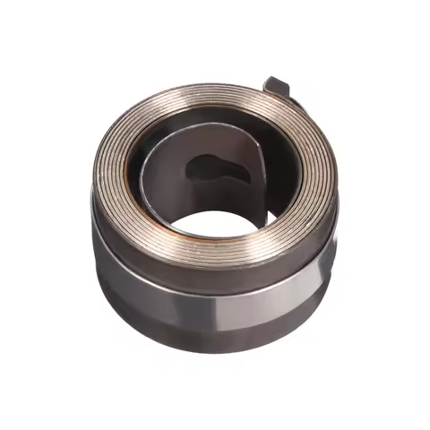 Drill Press Spring, Quill Feed Return Coil Spring Assembly, 3.6Ft Long, 45 x 25 x 0.7mm
