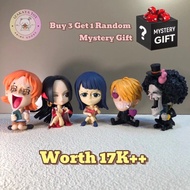 One Piece Chibi Character Action Figure - One Piece Luffy Zoro Sanji Mini Figure - One Piece Cute Mi