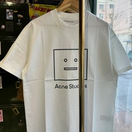 Acne Studio's New Product Acne Studio's Simple Letter Print Short Sleeve Men Women tee