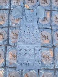 ชุดเดรสผ้าไทยงานป้าย สีใหม่ ต้อนรับวันแม่ งานตามหา S-3xl