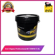 Eni i-Sigma Professional-M 15W40 Mineral Diesel Engine Lubricants (7.5L)