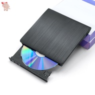 USB 3.0/Type-C Slim External DVD RW CD Writer Drive Burner Reader Player Optical Drive for Laptop JPT