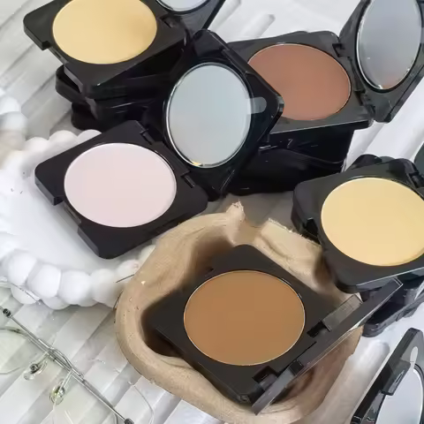 New Coco Truffle Face Pressed Powder Matte Oil Control Setting Powder Bombshell Coco Juicy Pink Lady
