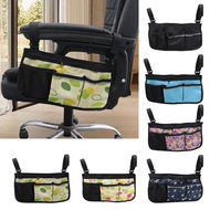 [Cuticate21] Wheelchair Side Bag Wheelchair Armrest Pouch for Home Chairs
