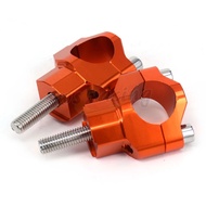 Motorcycle 1 1/8" 28mm Handlebar Clamp Risers Bar Mount Clamp For KTM 125-530  Sx Sx-F Exc Xc-W Xcf-