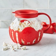 Microwave Popcorn Popper Snack Popcorn Maker Popcorn Pot Air Poppers 2.25 Quart Borosilicate Glass P