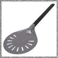 [feidan33.ph] Turning Pizza Peel with 8 inch Aluminum Round Pizza Paddle, 23.6 inch Overall, Outdoor