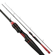 【TRAINFIS】เบ็ดตกปลา 1.65ม/1.8ม/2.1ม 6-12lb/4-25g ยืดหยุ่สําหรับตกปลา Medium Light & Medium คันสปิน ค