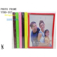 PHOTO FRAME COLORED 5R 5x7 inches (YYBD-5x7)
