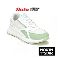 Bata บาจา by North Star รองเท้าผ้าใบสนีคเกอร์ แบบผูกเชือก แฟชั่นลำลอง สวมใส่ง่าย ดีไซน์เท่ห์ สำหรับผู้หญิง สีขาว 5201092 สีดำ 5206092