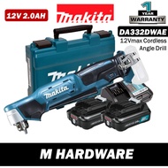MAKITA DA332 / DA332DWAE / DA332DZ 12Vmax Cordless Angle Drill 10MM (3/8")