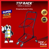 TTF Rack™ (SHOPPING BASKET TROLLEY) /Storage Rack/Shopping Mall Display Basket Trolley/ Shopping Tro