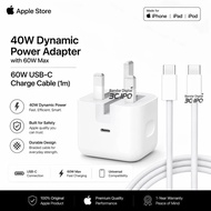 Original Apple 40W Dynamic Power Adapter with 60W Max iPhone Charger  iPhone 17, 16, 15, 14 Fast Cha