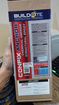 Buildrite Confix Anchor Structural Epoxy 450ml Anchoring Epoxy