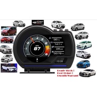 MYVI BARU AKIRA P6 OBD2 METER  OBD meter for PROTON PERODUA HONDA NISSAN TOYOTA MITSUBISHI ISUZU