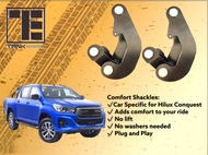 Tank Engineering 4x4 Toyota Hilux Conquest NO LIFT Rear Leaf Spring Heavy Duty Extended Comfort Shac