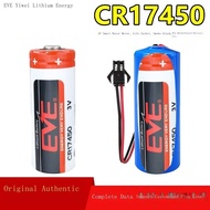 New-Original EVE Yiwei Lithium Energy CR17450 Water Meter Battery Smoke Alarm 3V CNC PLC Programming