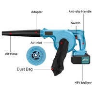 LANG Original Cordless Air Blower Vacuum Cleaner for motorcycle computer car fan for Kalan Portable 