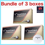 【Direct from Japan】BRIDGESTONE TOURSTAGE Golf Ball Extra Distance Golf Balls White 3 dozens (36 golf