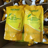 ♞Bremod keratin silky straight rebonding 1&2 set 800ml