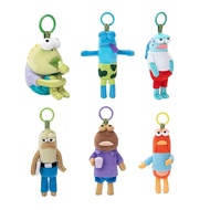 Biqibao Resident Plush Doll Schoolbag Pendant Ugly Spongebob Merchandise Anime Squarepants Cute T8h0