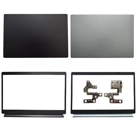 New LCD Back Cover / Bezel / Hinges For Acer Aspire A515-44 A515-55 A515-54 60.HGLN7.002 Gray/Silver
