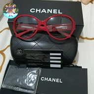 Kacamata Chanel red authentic original new