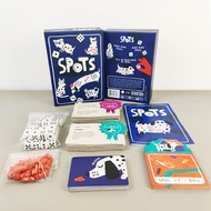 Dalmatian English Version Board Game SPOTS Gambling Dog Dice Wool Luck Casual Party Educational Toy 