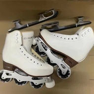 Special Offer Casual Fancy Shoes Figure Skates Inline Skates Set Dance Shoes Roller Skates Frame wit