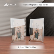Acrylic Photo Magnet Frame Refrigerator Magnet/ | Acrylic Photo Frame 2R 3R 4R 5R - GARAGE