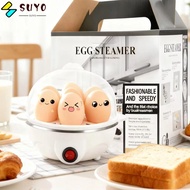 SUYO Automatic Egg Boiler, Multi-Functional Durable Mini Egg Cooker,  7 Eggs Capacity Auto Shut- Spa
