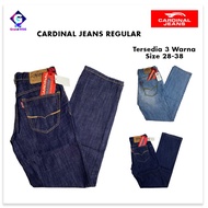 Cardinal Celana Jeans Panjang Pria Reguler Standar Clana Casual Motif Cowok Original Big Size Laki Laki Dewasa Kekinian Official Store
