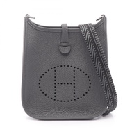 【二手】愛馬仕 HERMES Evelyne TPM Amazon Ardoise 皮革單肩背包 女士全新未使用