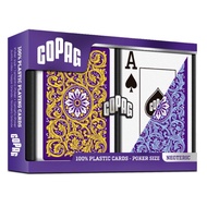 Copag Neoteric 100% Plastic Playing Poker Cards Jumbo Index with Storage Case