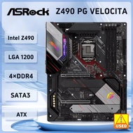 ASOCK Z490 PG VELOCITA Motherboard Intel Z490 LGA 1200 4800MHz (OC) 128GB support i7-11700 10500 G66