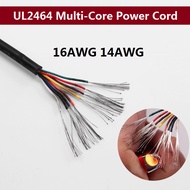 UL2464 Multi-Core Power Cord 16AWG 14AWG Tinned Copper Electronic Wire Signal Sheathed Wire -1/2 met