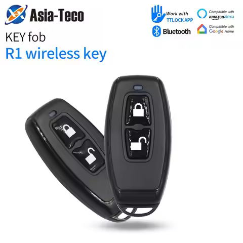 TTlock Remote Control Key Fob R1 2.4GHz Wireless for Smart Lock Door Access Universal to TTLock TTHo