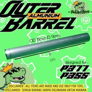 Mainan Outbar alum P377 P355 Outer Barrel aluminium P377 outbar 8cm
