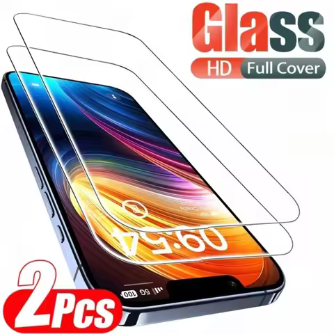 2Pcs Ultra HD Screen Protector Film for iPhone 17 16 15 14 Pro Max Air 16e 15 Plus 13 12 11 Pro XR X