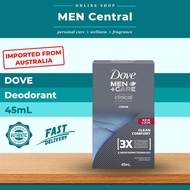 Dove Men Clinical Protection Cream Clean Comfort Antiperspirant Deodorant (45mL)