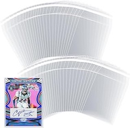 400Pcs Top Loader Sleeves Penny Sleeves for Top Loaders Resealable Team Bags for 35-75PT Rigid Toplo