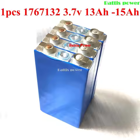 1pcs 1767132 3.7v 13Ah lithium 3.7v 12ah 15Ah 3.7v 10Ah polymer battery 50A aluminum case For diy po