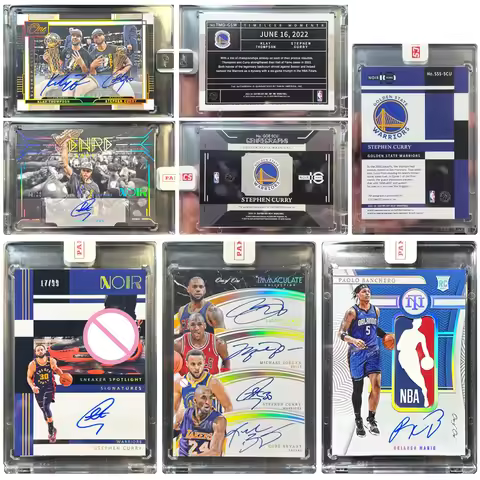 PANINI DIY homemade James Curry Thompson Jordan Durant Banchero logoman Collectible card bricks Birt