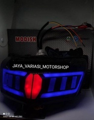 Lampu Stop Nmax155 Old Modish Model Trasformers / Lampu Senja / Lampu Sein Kiri Kanan Pnp Yamaha Nma